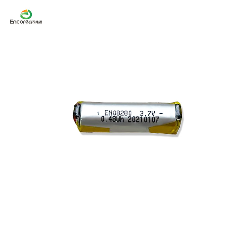 08280 Batterie lipo cylindrique 120mAh