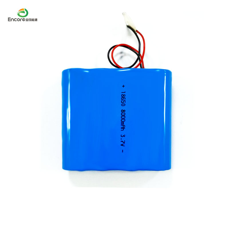 18650 8000mAH 3,7 V Batterie au lithium Ion Pack