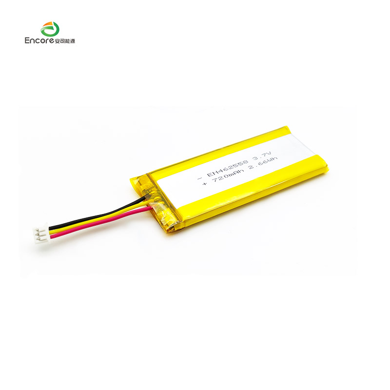 Batterie lithium-polymère rechargeable Li-ion 720 mAh