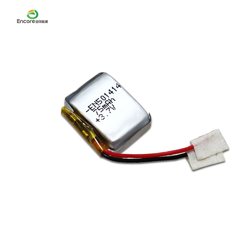 Batterie en polymère 75mah Li 501419