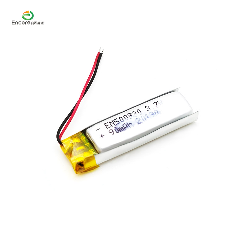 Batterie au lithium-polymère rechargeable de 90 mAh