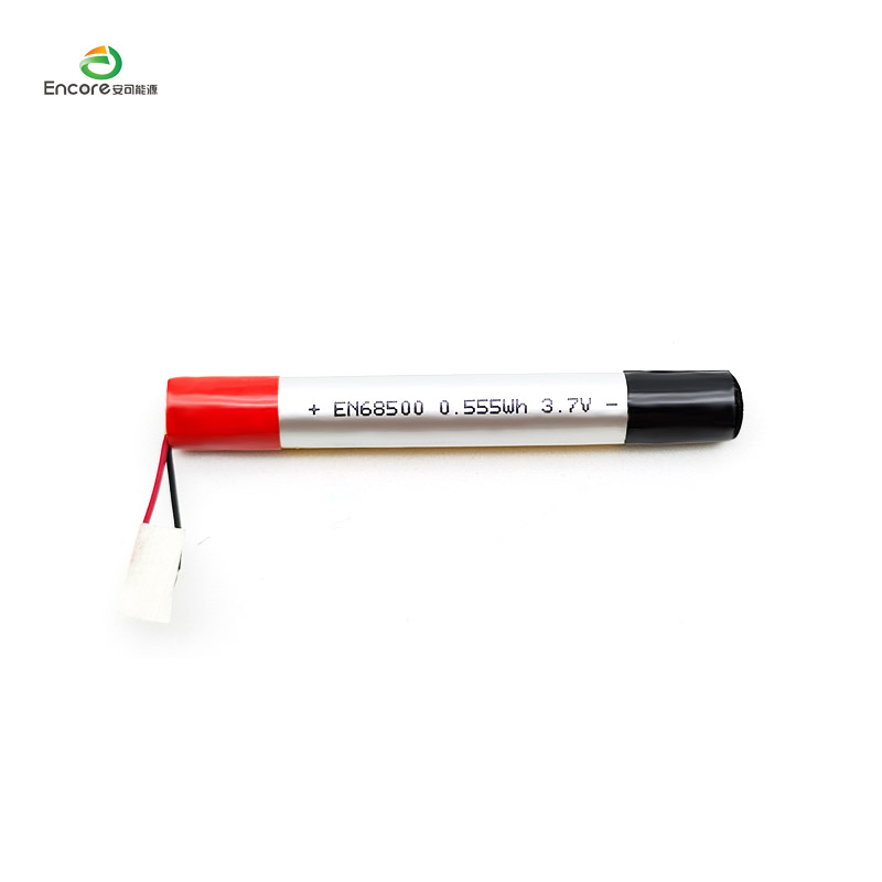 Batterie vape cylindrique 68500 batterie lipo 150mah 3.7v