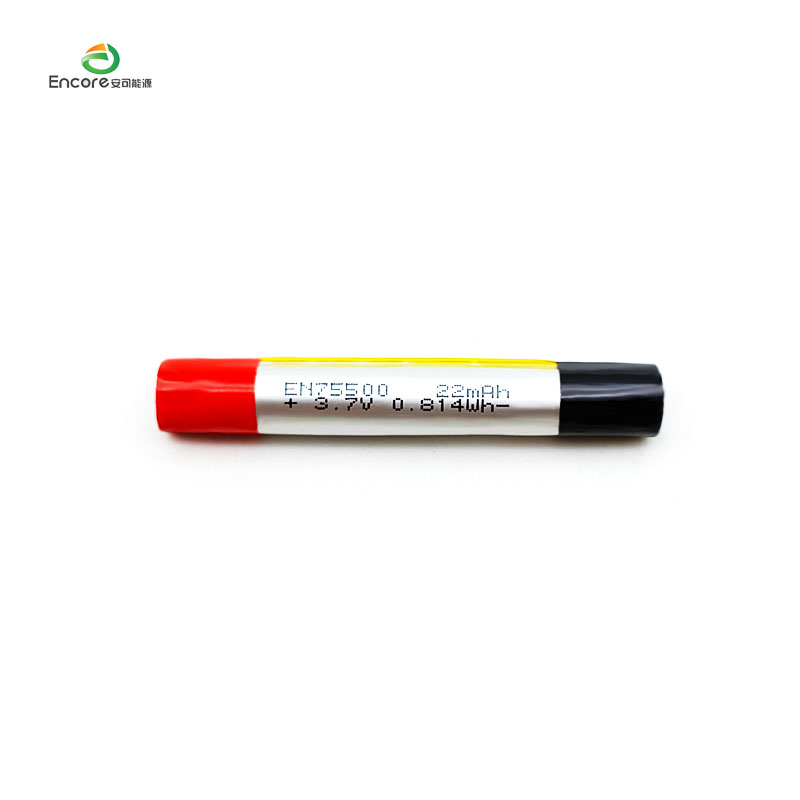 Batterie lipo ronde Vape 75500 220mah 3.7v